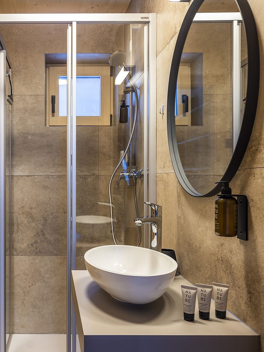 Badezimmer im Hotel Collis Hill Badezimmer im Hotel Collis Hill