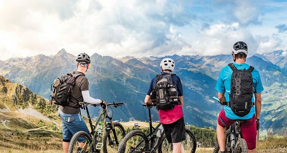 Mountainbike Trail in Kals am Großglockner