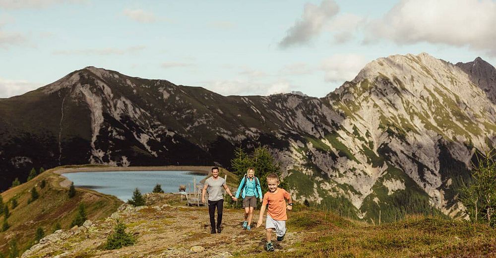 Familienwanderung auf den Golzentipp