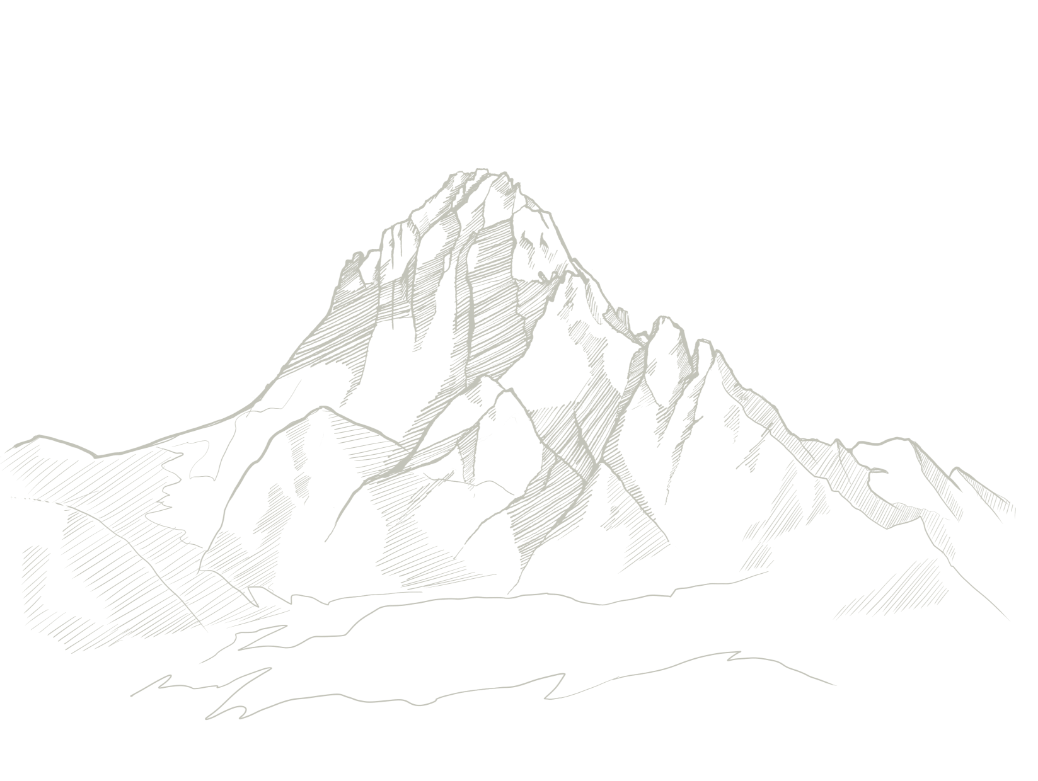 Graphic, grey mountain Graphic, grey mountain